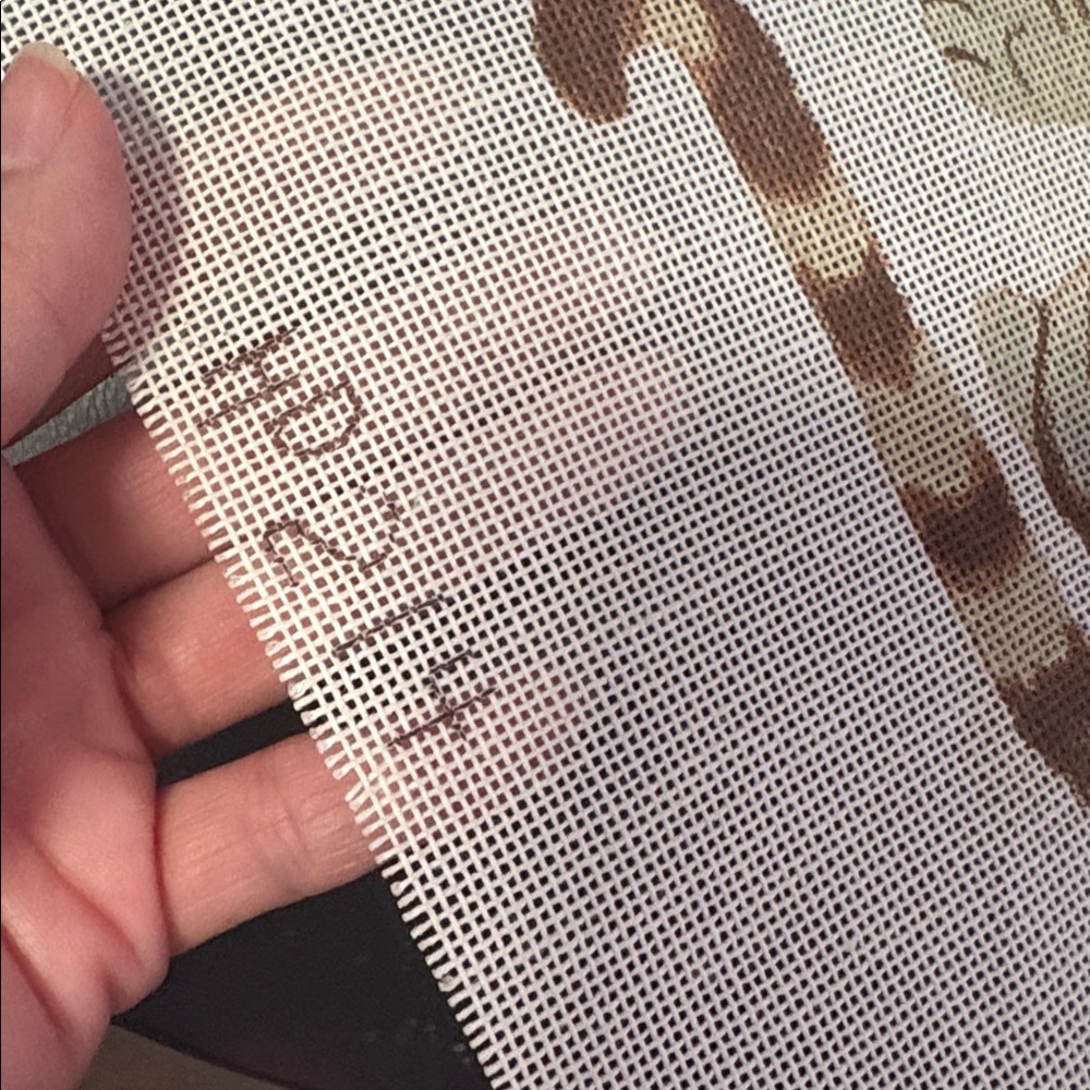 Vintage canvas for stitch or needle - Picture 3 of 4